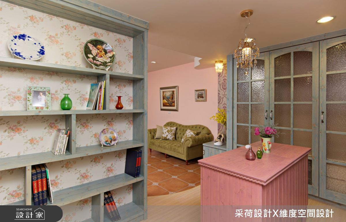 60坪老屋(16~30年)＿鄉村風臥室更衣間案例圖片＿采荷設計X維度空間設計＿采荷X維度_05之18