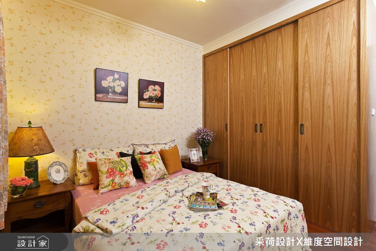 45坪新成屋(5年以下)＿鄉村風客房案例圖片＿采荷設計X維度空間設計＿采荷X維度_06之27