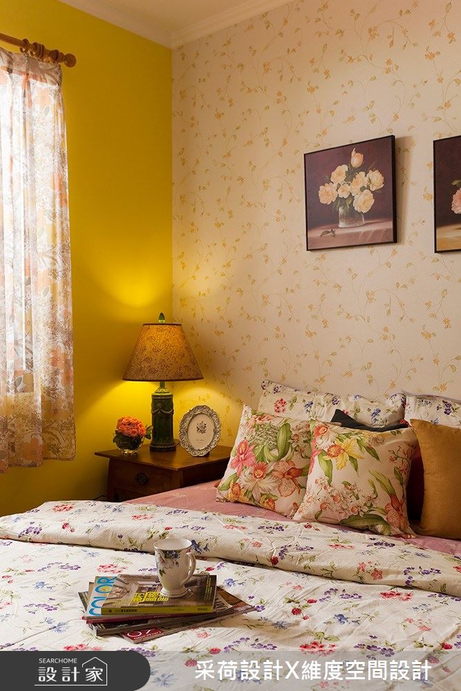 45坪新成屋(5年以下)＿鄉村風客房案例圖片＿采荷設計X維度空間設計＿采荷X維度_06之29