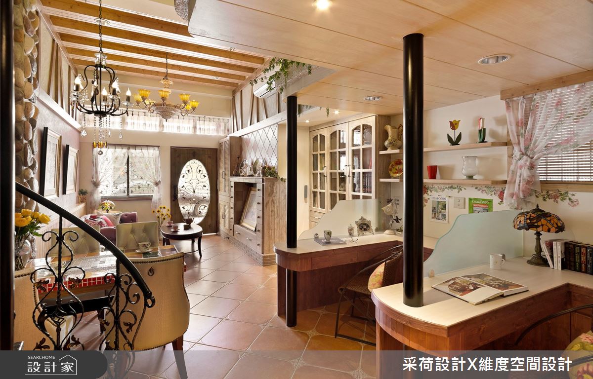 26坪老屋(16~30年)＿鄉村風商業空間案例圖片＿采荷設計X維度空間設計＿采荷X維度_07之2