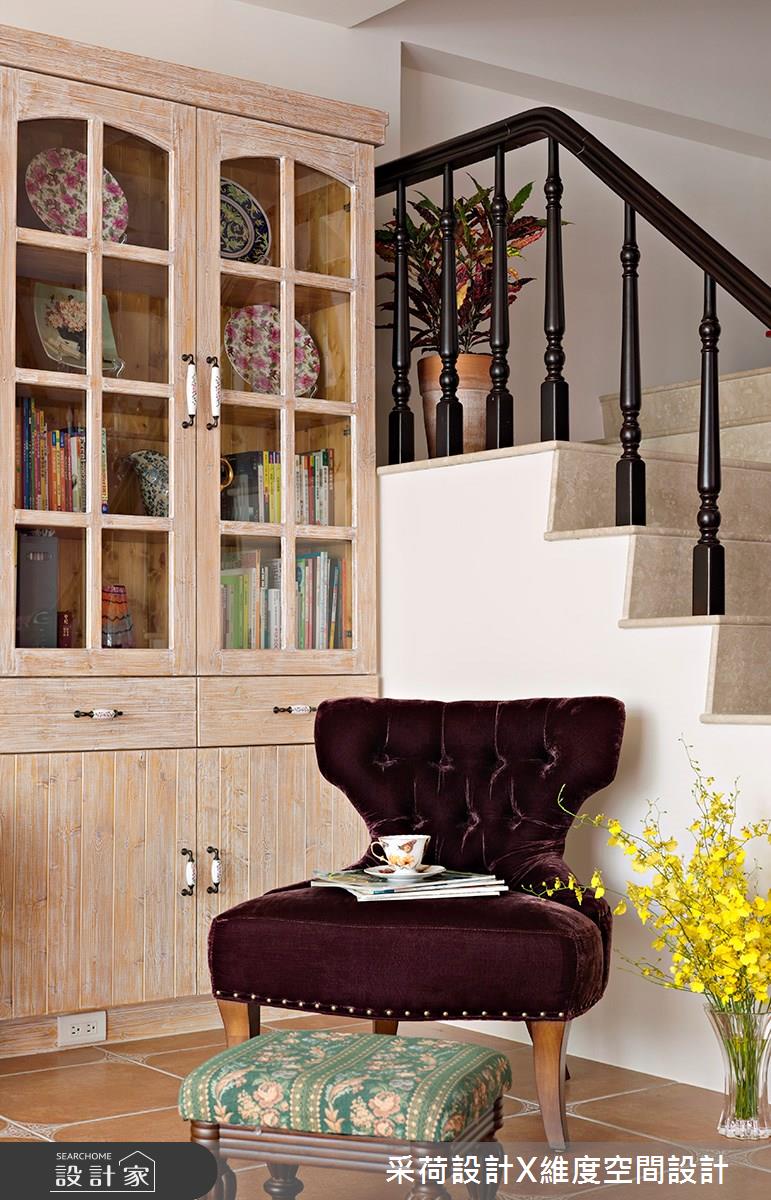 25坪新成屋(5年以下)＿鄉村風客廳案例圖片＿采荷設計X維度空間設計＿采荷X維度_09之17