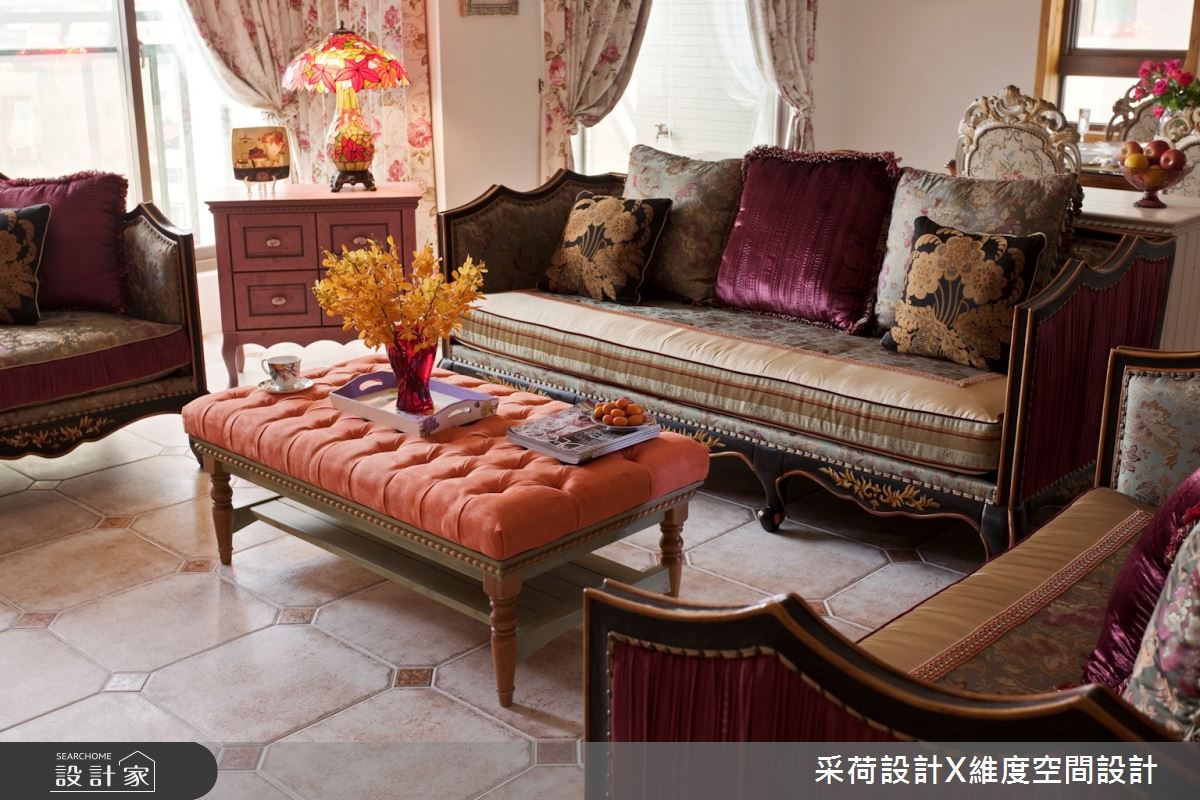 90坪新成屋(5年以下)＿新古典客廳案例圖片＿采荷設計X維度空間設計＿采荷X維度_10之10