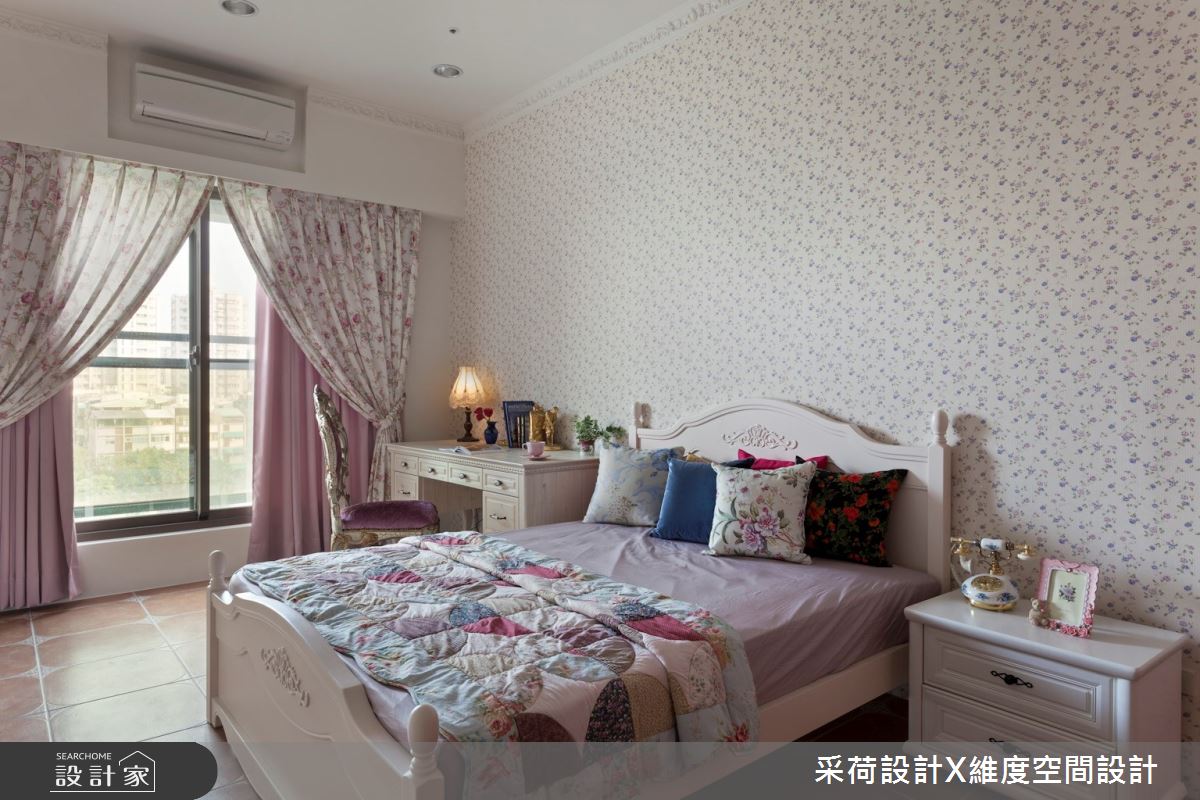 90坪新成屋(5年以下)＿新古典臥室案例圖片＿采荷設計X維度空間設計＿采荷X維度_10之29