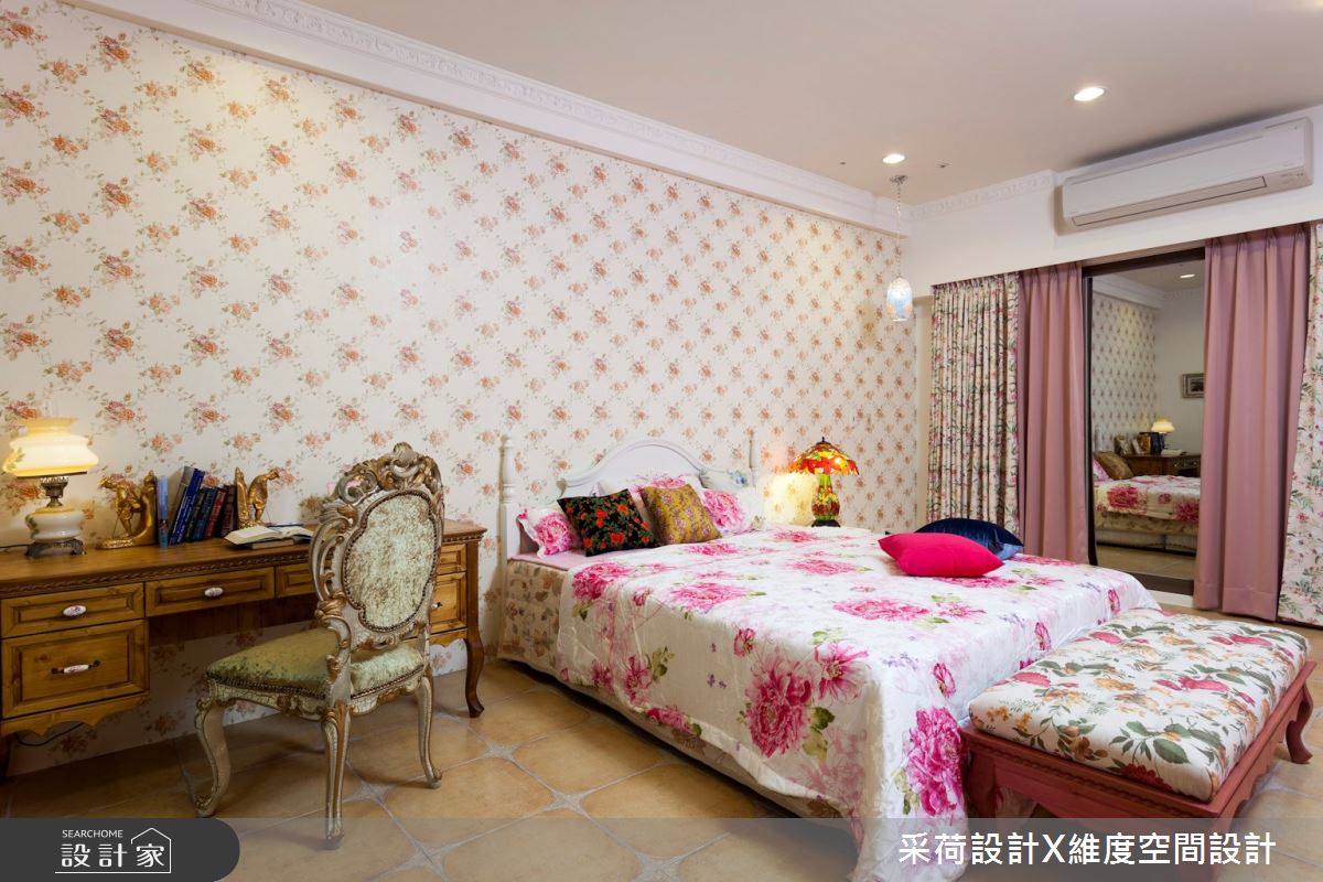 90坪新成屋(5年以下)＿新古典臥室案例圖片＿采荷設計X維度空間設計＿采荷X維度_10之19