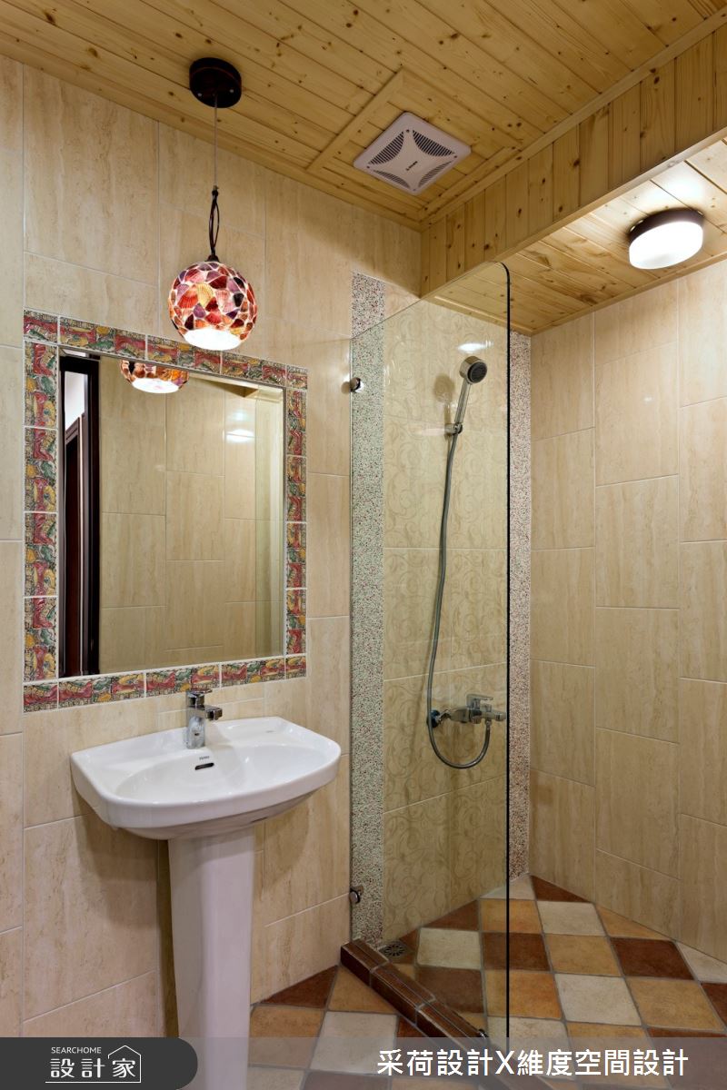 90坪新成屋(5年以下)＿新古典浴室案例圖片＿采荷設計X維度空間設計＿采荷X維度_10之35