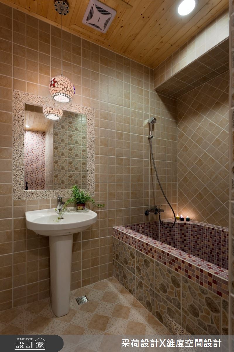 90坪新成屋(5年以下)＿新古典浴室案例圖片＿采荷設計X維度空間設計＿采荷X維度_10之36