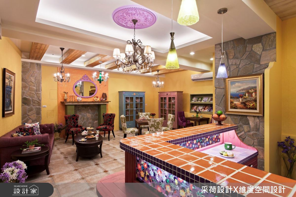 25坪中古屋(5~15年)＿鄉村風商業空間案例圖片＿采荷設計X維度空間設計＿采荷X維度_11之8