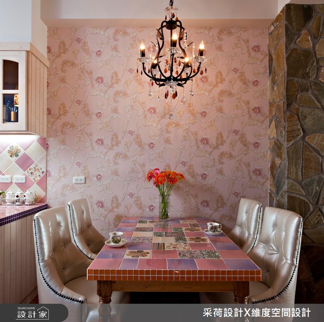 18坪新成屋(5年以下)＿鄉村風餐廳案例圖片＿采荷設計X維度空間設計＿采荷X維度_12之20