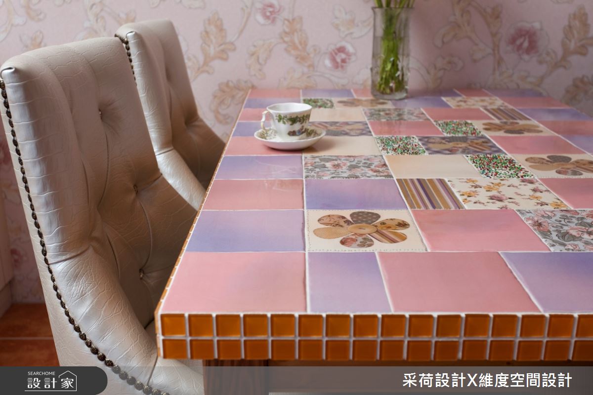 18坪新成屋(5年以下)＿鄉村風餐廳案例圖片＿采荷設計X維度空間設計＿采荷X維度_12之21