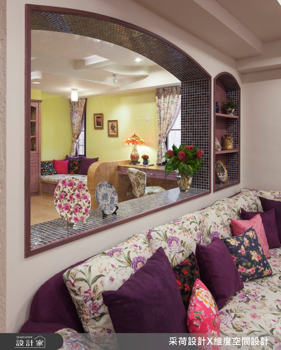 55坪中古屋(5~15年)＿鄉村風客廳案例圖片＿采荷設計X維度空間設計＿采荷X維度_13之9