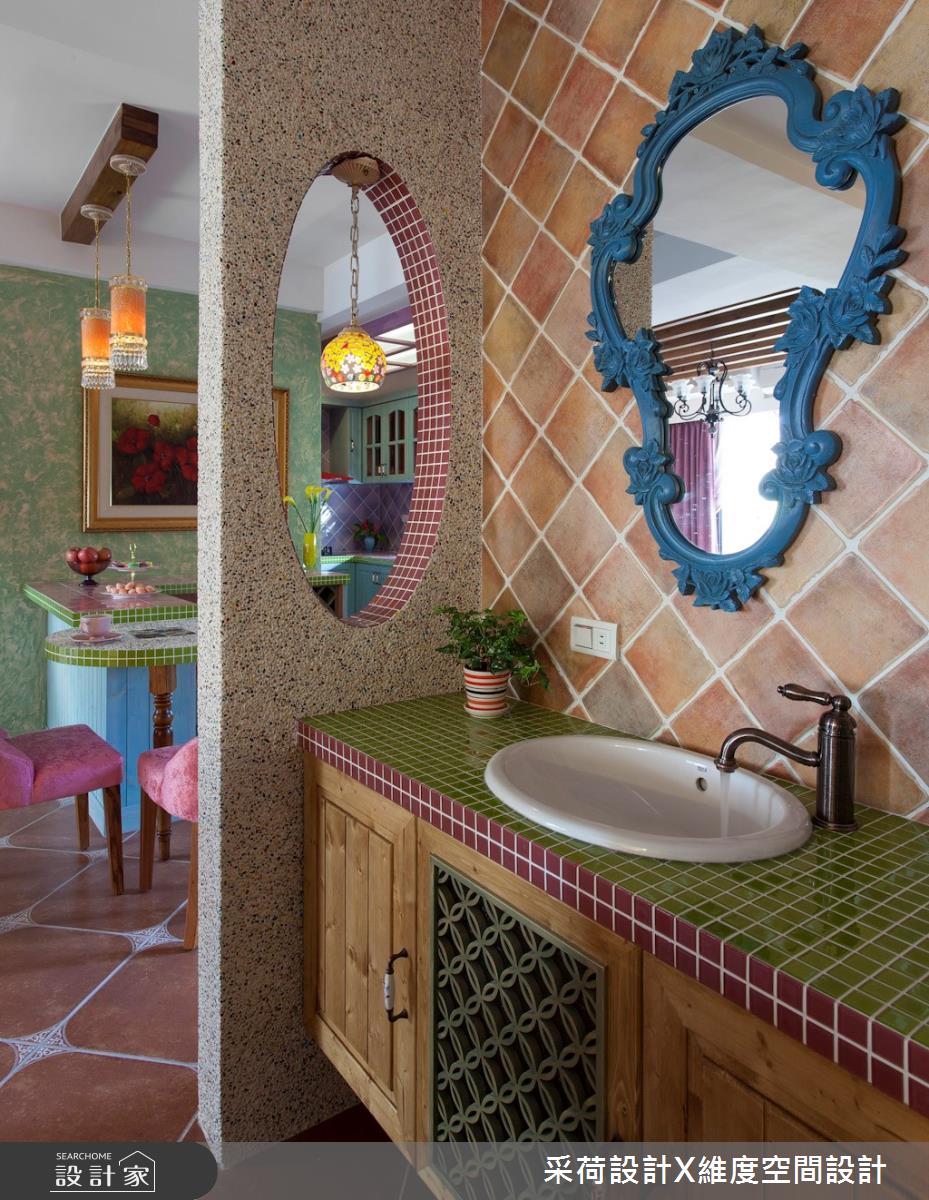 55坪中古屋(5~15年)＿鄉村風浴室案例圖片＿采荷設計X維度空間設計＿采荷X維度_13之19