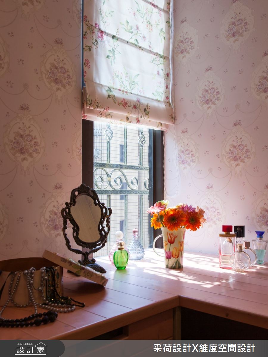 55坪中古屋(5~15年)＿鄉村風更衣間案例圖片＿采荷設計X維度空間設計＿采荷X維度_13之32