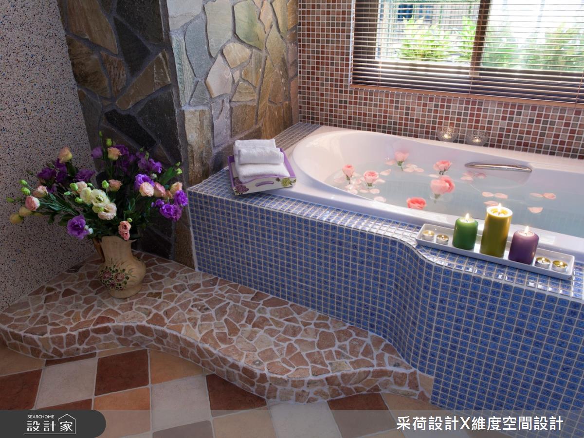 55坪中古屋(5~15年)＿鄉村風浴室案例圖片＿采荷設計X維度空間設計＿采荷X維度_13之36