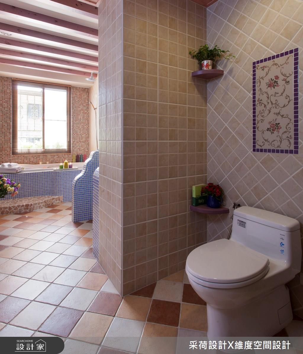 55坪中古屋(5~15年)＿鄉村風浴室案例圖片＿采荷設計X維度空間設計＿采荷X維度_13之37