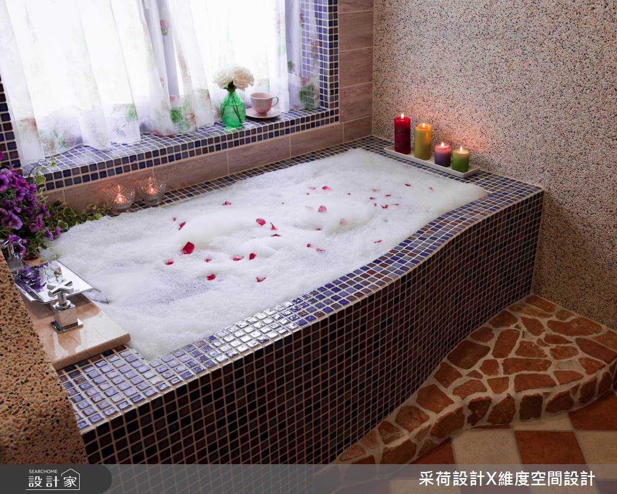 60坪老屋(41~50年)＿鄉村風浴室案例圖片＿采荷設計X維度空間設計＿采荷X維度_14之43