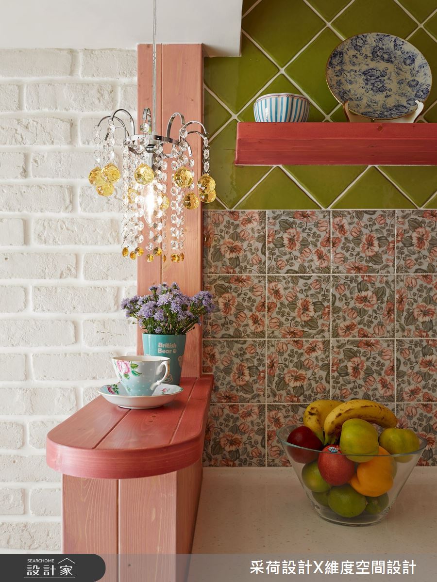 15坪新成屋(5年以下)＿鄉村風玄關客廳案例圖片＿采荷設計X維度空間設計＿采荷X維度_15之8