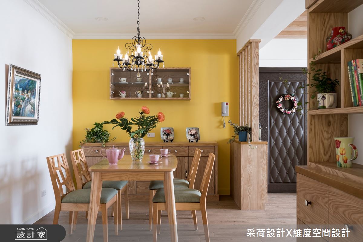 30坪老屋(16~30年)＿鄉村風餐廳案例圖片＿采荷設計X維度空間設計＿采荷X維度_16之3