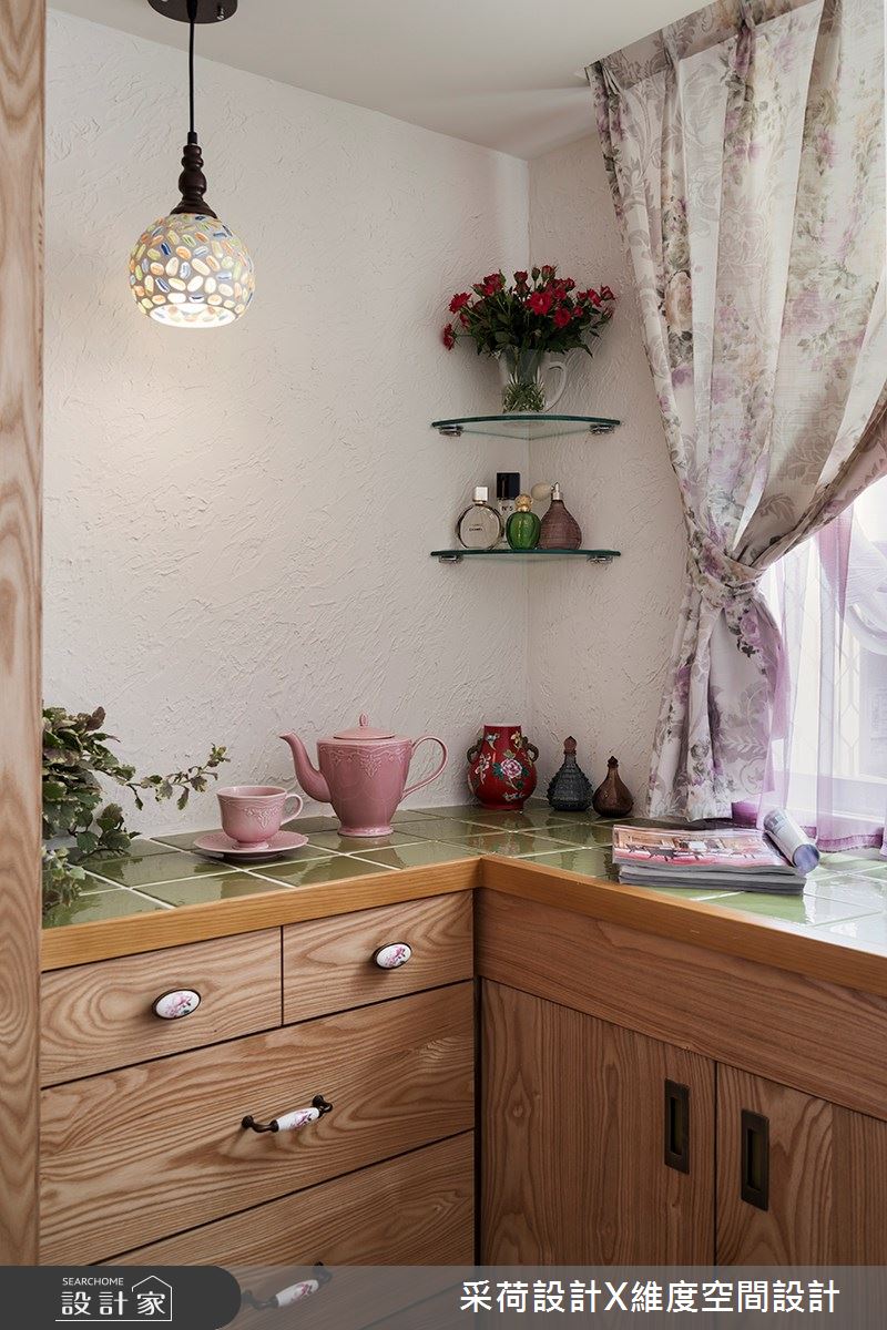 30坪老屋(16~30年)＿鄉村風臥室案例圖片＿采荷設計X維度空間設計＿采荷X維度_16之17