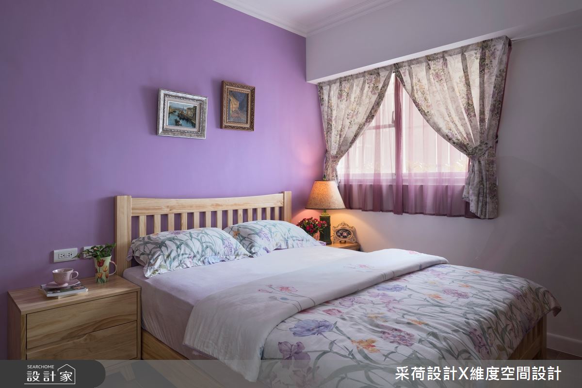 30坪老屋(16~30年)＿鄉村風臥室案例圖片＿采荷設計X維度空間設計＿采荷X維度_16之18
