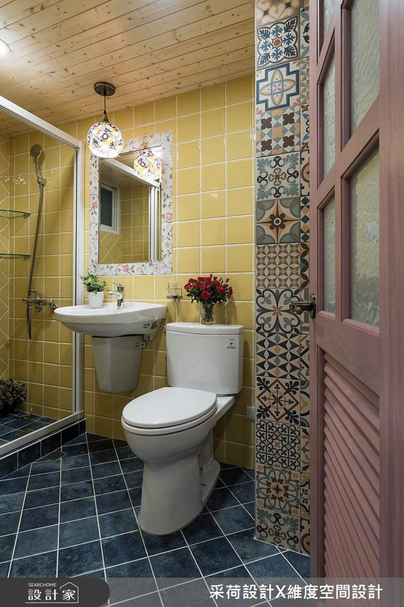 30坪老屋(16~30年)＿鄉村風浴室案例圖片＿采荷設計X維度空間設計＿采荷X維度_16之21