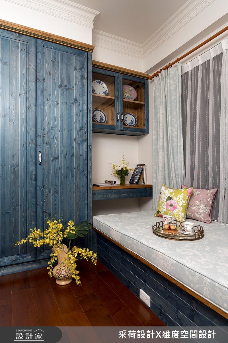 50坪新成屋(5年以下)＿鄉村風臥榻多功能室案例圖片＿采荷設計X維度空間設計＿采荷X維度_17之19