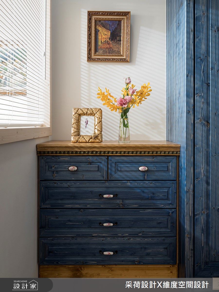 50坪新成屋(5年以下)＿鄉村風多功能室案例圖片＿采荷設計X維度空間設計＿采荷X維度_17之21