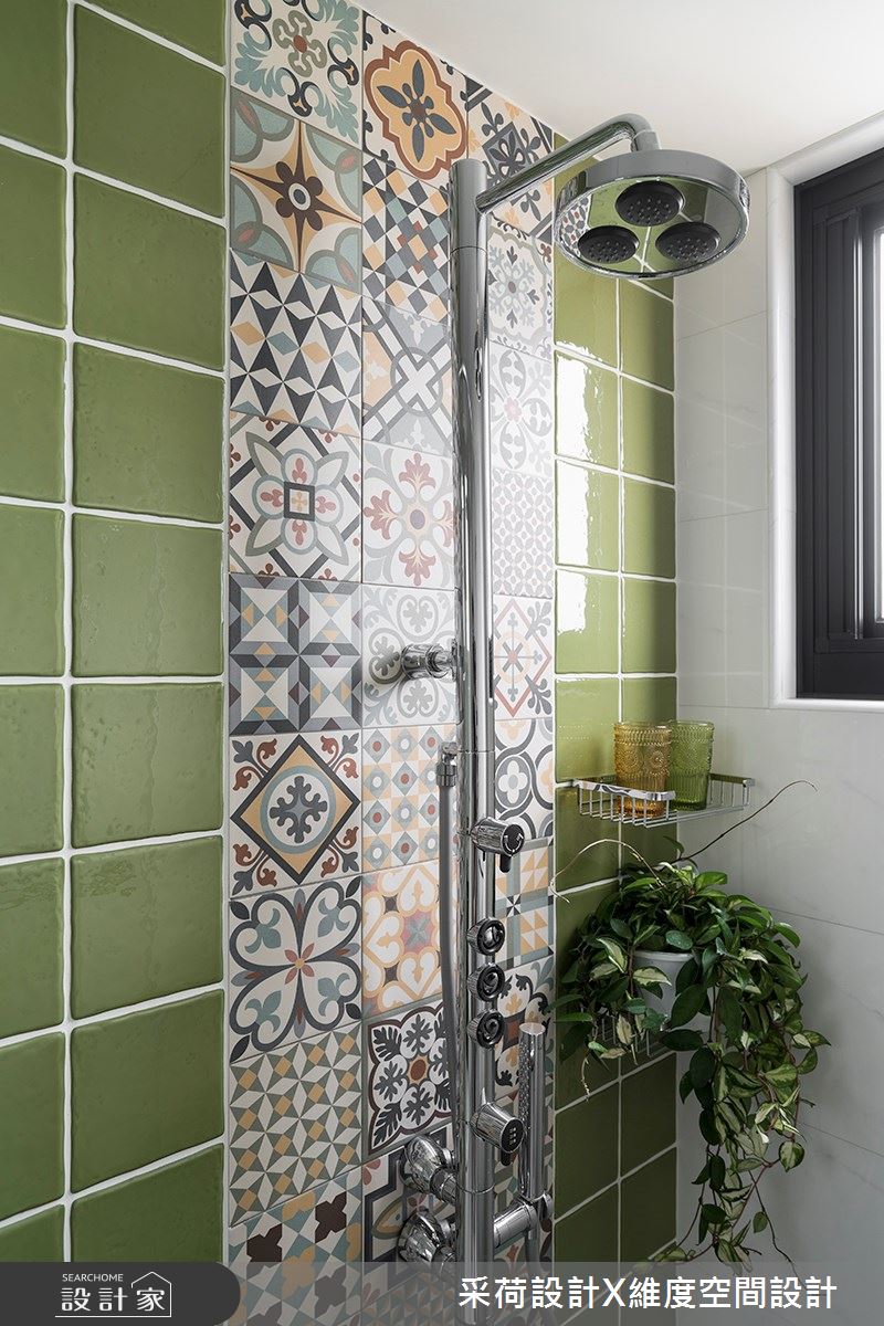 50坪新成屋(5年以下)＿鄉村風浴室案例圖片＿采荷設計X維度空間設計＿采荷X維度_17之38