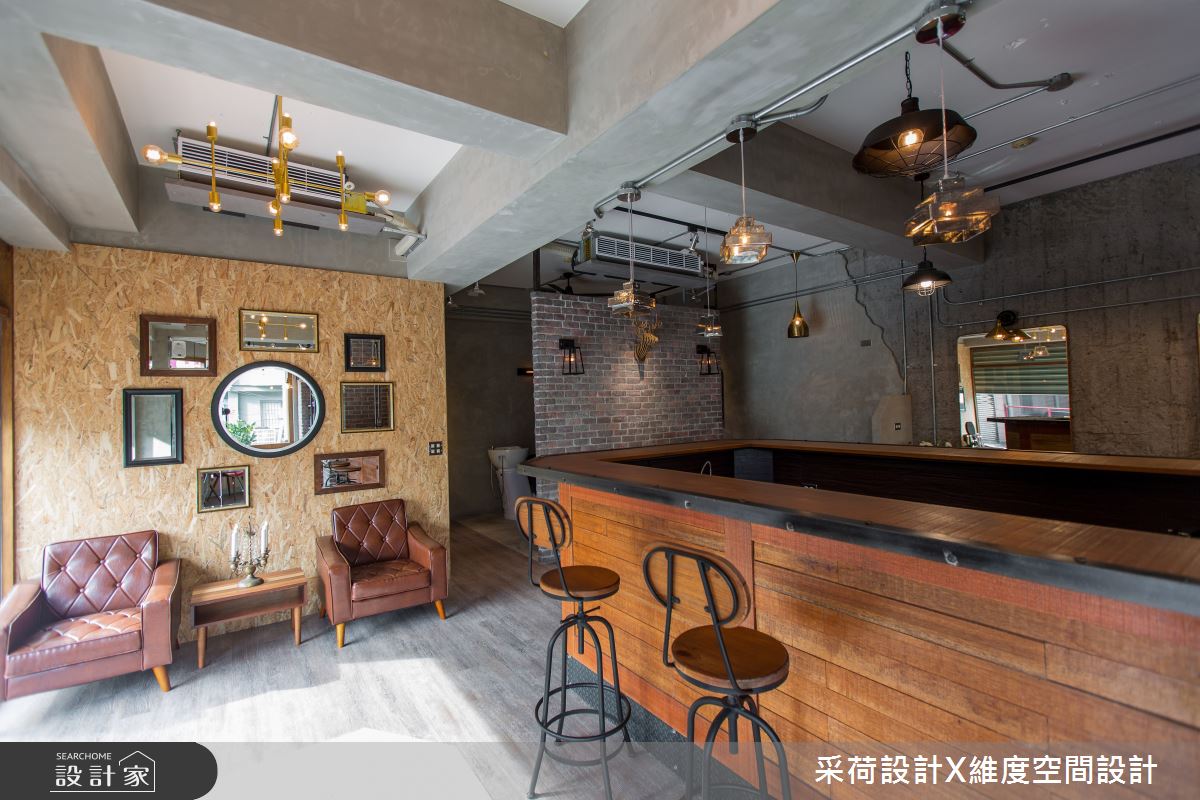 23坪老屋(16~30年)＿工業風商業空間案例圖片＿采荷設計X維度空間設計＿采荷X維度_22之1
