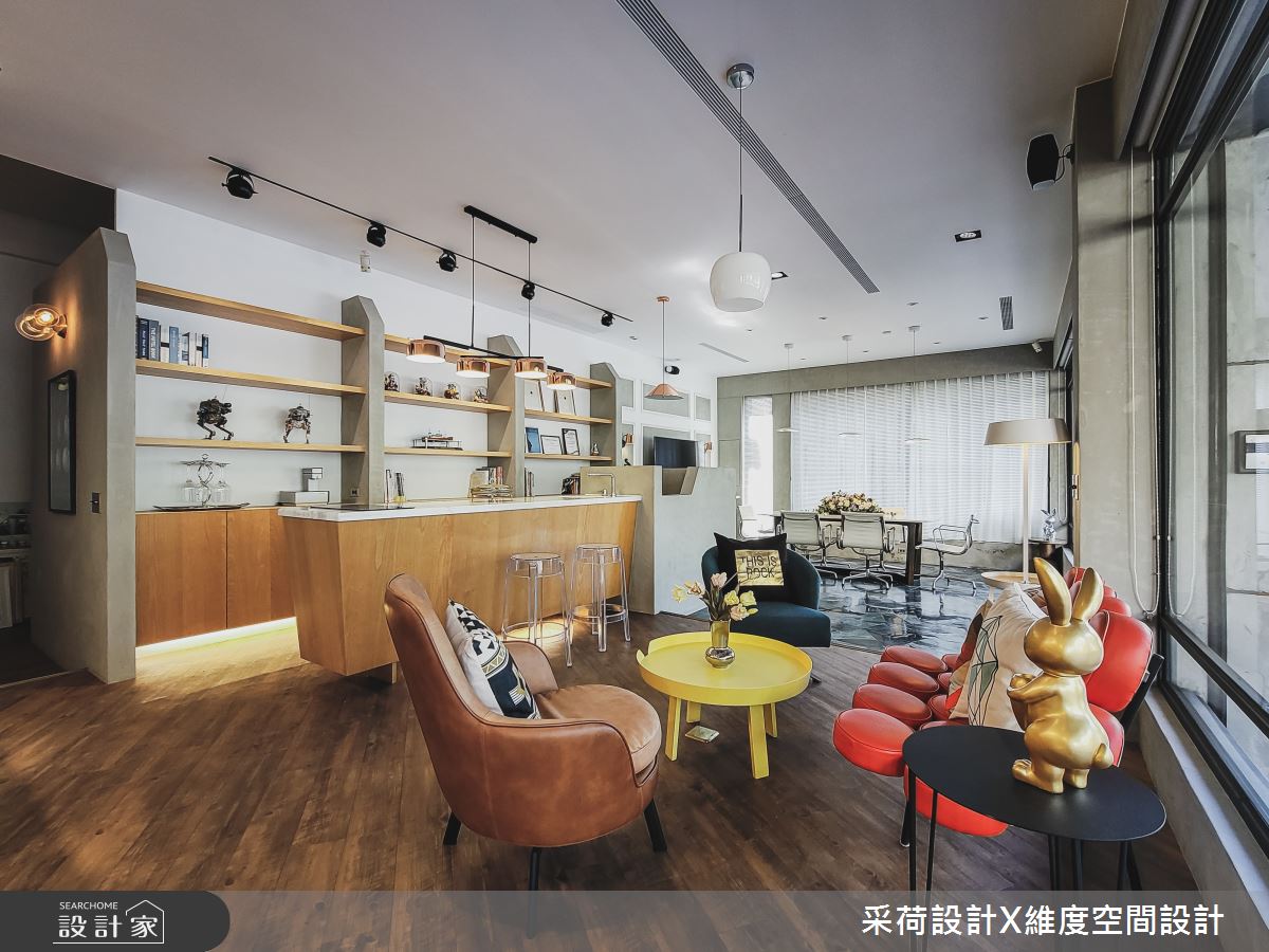 18坪老屋(50年以上)＿混搭風商業空間案例圖片＿采荷設計X維度空間設計＿采荷X維度_23之5