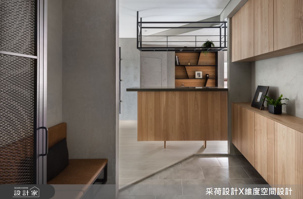 35坪預售屋＿簡約風玄關案例圖片＿采荷設計X維度空間設計＿采荷X維度_27之2
