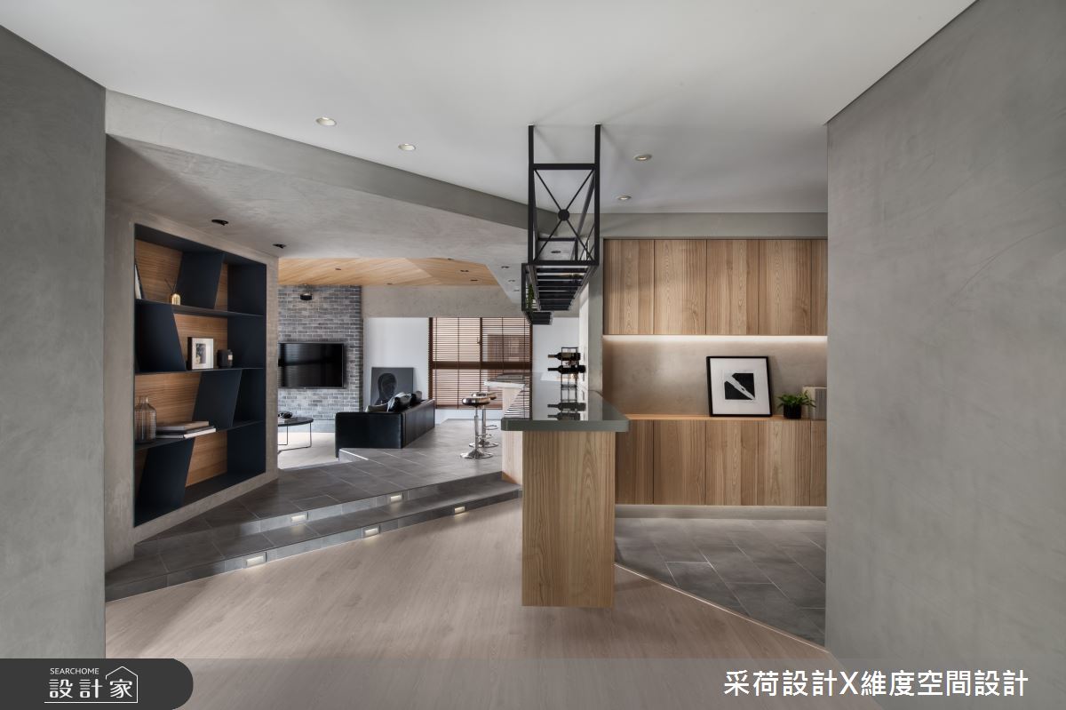 35坪預售屋＿簡約風玄關客廳案例圖片＿采荷設計X維度空間設計＿采荷X維度_27之3