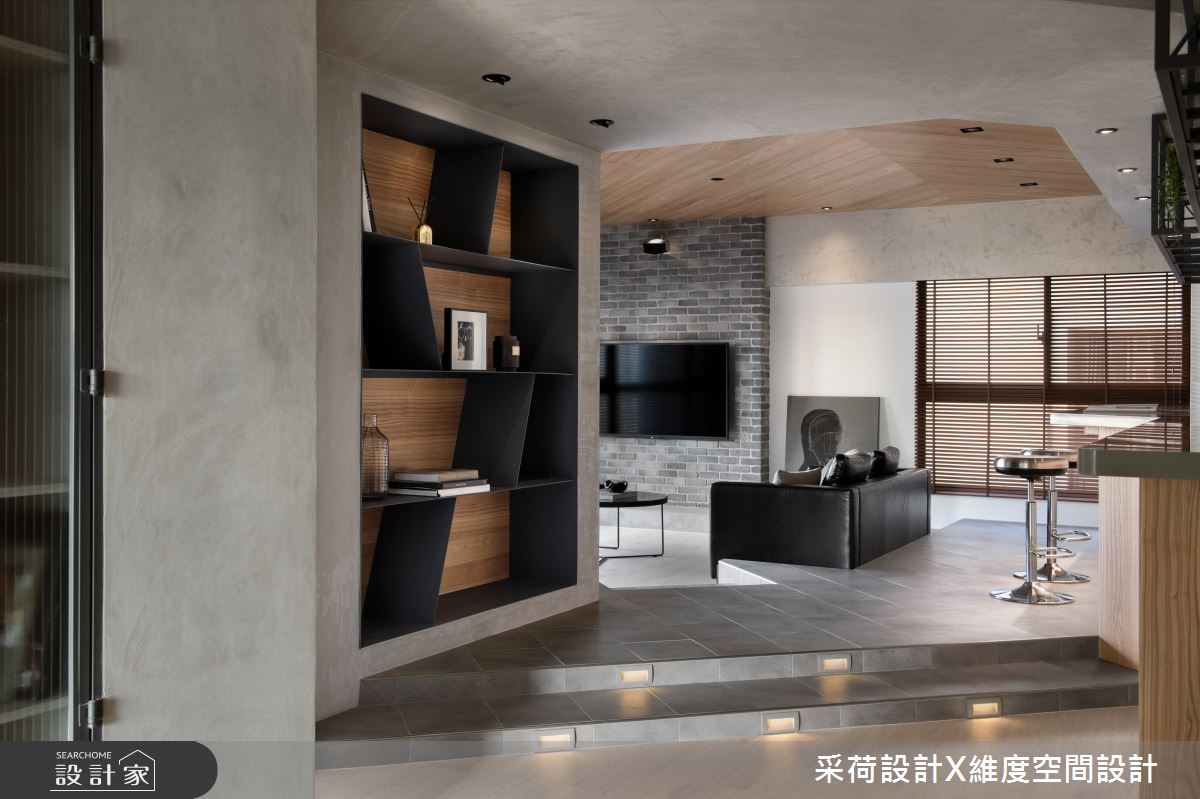 35坪預售屋＿簡約風客廳案例圖片＿采荷設計X維度空間設計＿采荷X維度_27之4