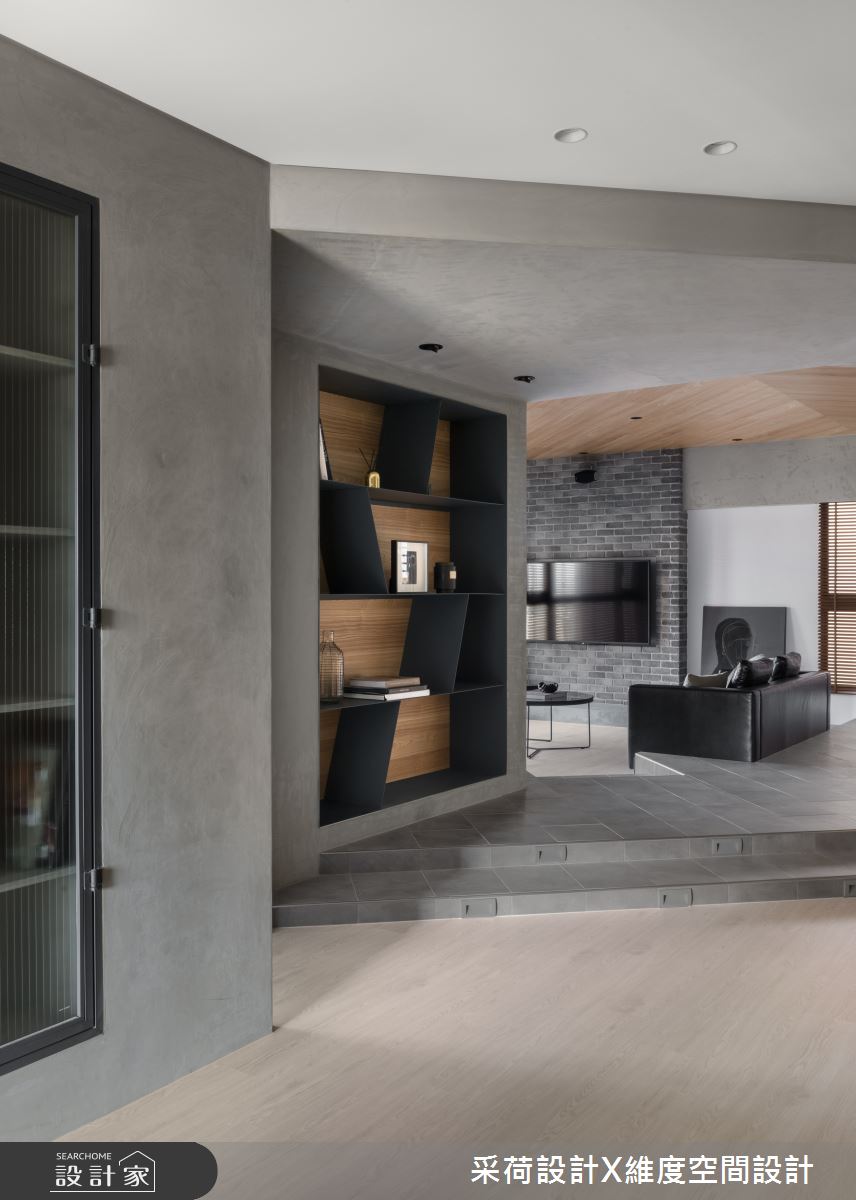 35坪預售屋＿簡約風客廳案例圖片＿采荷設計X維度空間設計＿采荷X維度_27之5