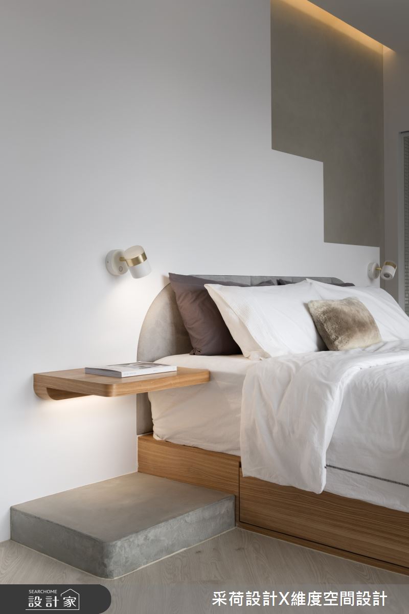 35坪預售屋＿簡約風臥室案例圖片＿采荷設計X維度空間設計＿采荷X維度_27之27