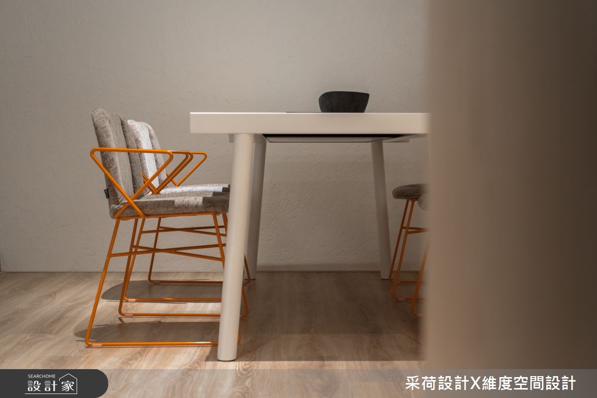 45坪新成屋(5年以下)＿混搭風餐廳案例圖片＿采荷設計X維度空間設計＿采荷X維度_24之8