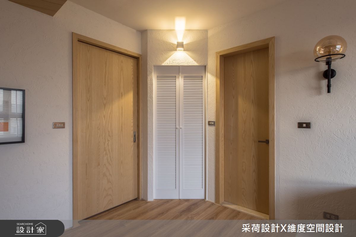 45坪新成屋(5年以下)＿混搭風臥室案例圖片＿采荷設計X維度空間設計＿采荷X維度_24之16