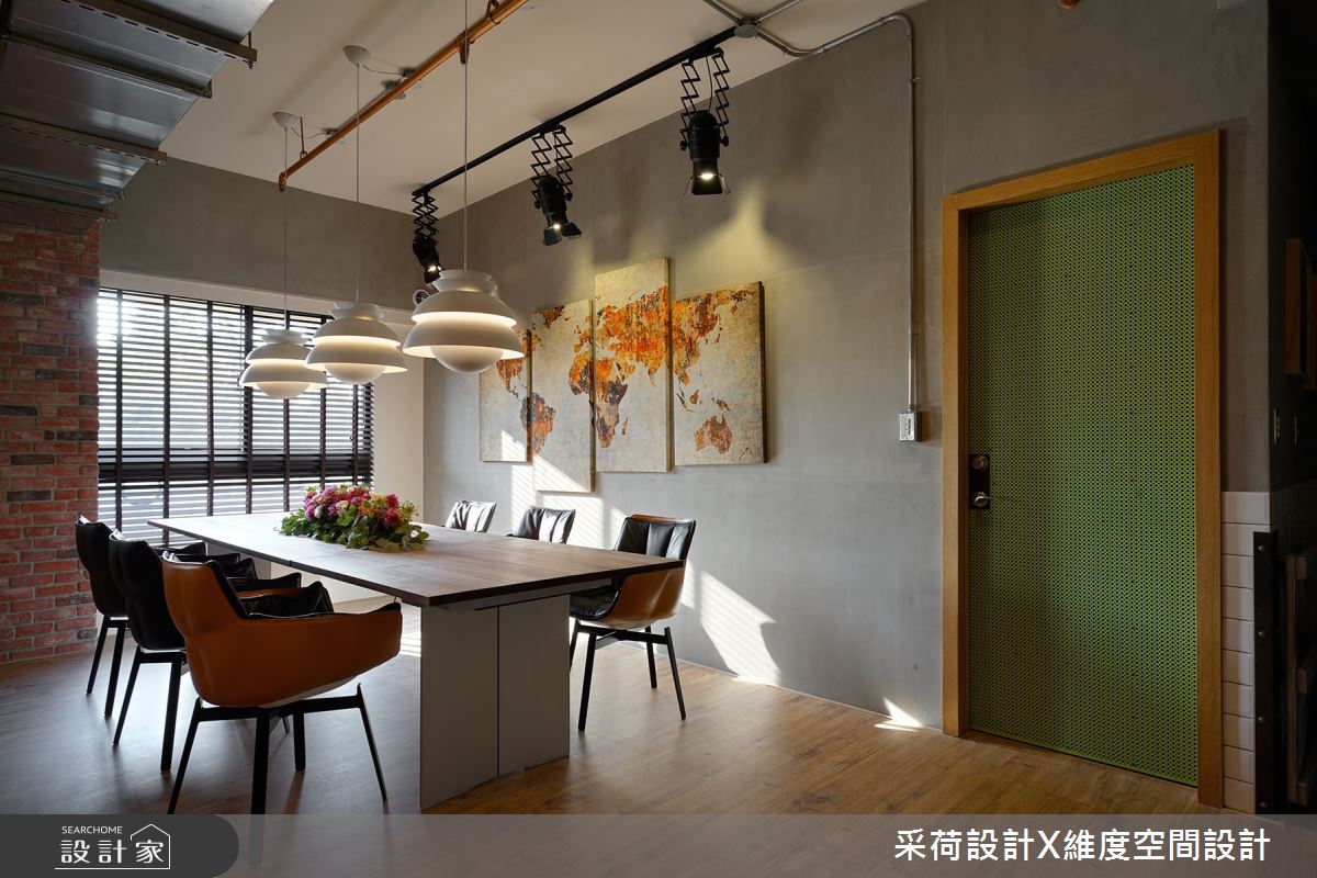 90坪新成屋(5年以下)＿工業風書房案例圖片＿采荷設計X維度空間設計＿采荷X維度_28之12