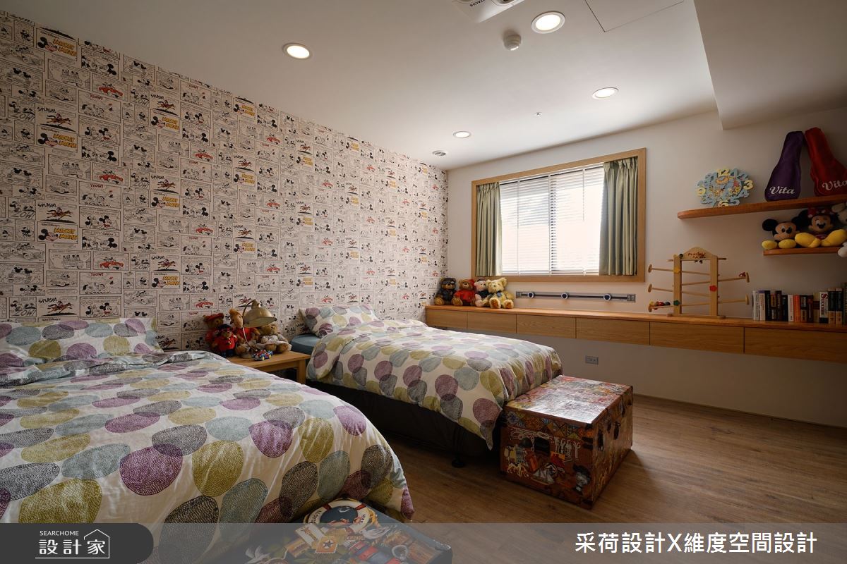 90坪新成屋(5年以下)＿工業風兒童房兒童房案例圖片＿采荷設計X維度空間設計＿采荷X維度_28之29
