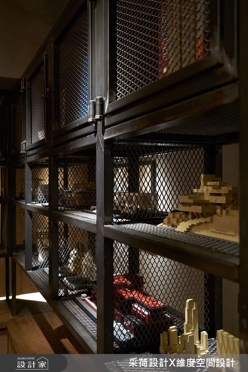 90坪新成屋(5年以下)＿工業風多功能室案例圖片＿采荷設計X維度空間設計＿采荷X維度_28之34