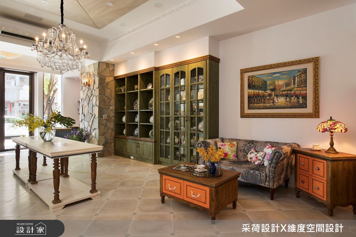 31坪新成屋(5年以下)＿鄉村風商業空間案例圖片＿采荷設計X維度空間設計＿采荷X維度_18之17