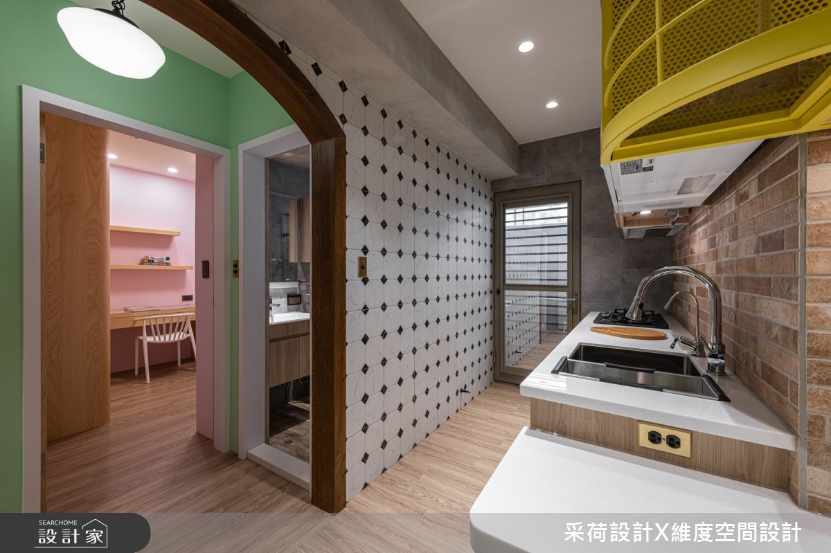 21坪中古屋(5~15年)＿混搭風廚房浴室案例圖片＿采荷設計X維度空間設計＿采荷X維度_30之8