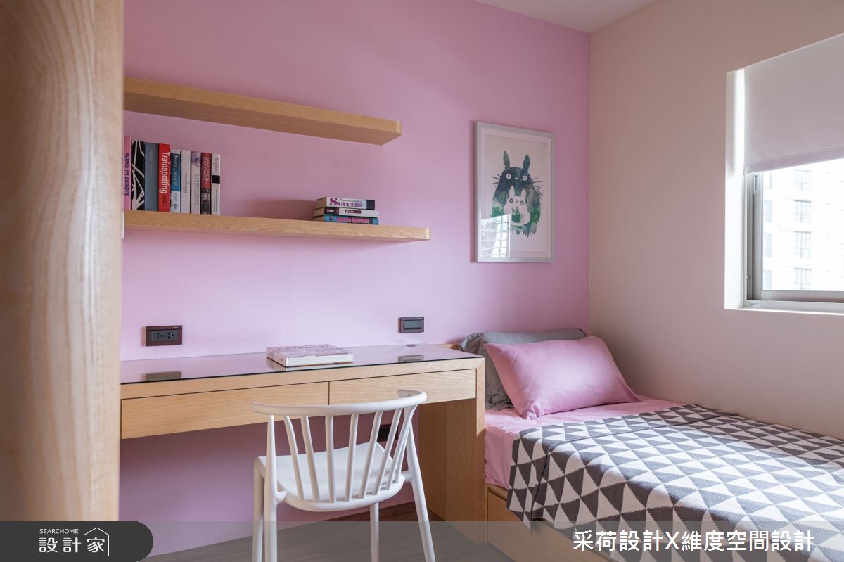 21坪中古屋(5~15年)＿混搭風兒童房兒童房案例圖片＿采荷設計X維度空間設計＿采荷X維度_30之13