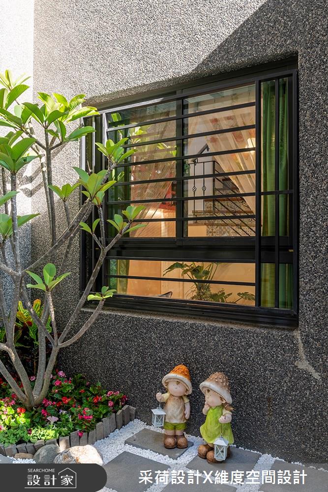 45坪老屋(16~30年)＿鄉村風庭院案例圖片＿采荷設計X維度空間設計＿采荷X維度_19之48