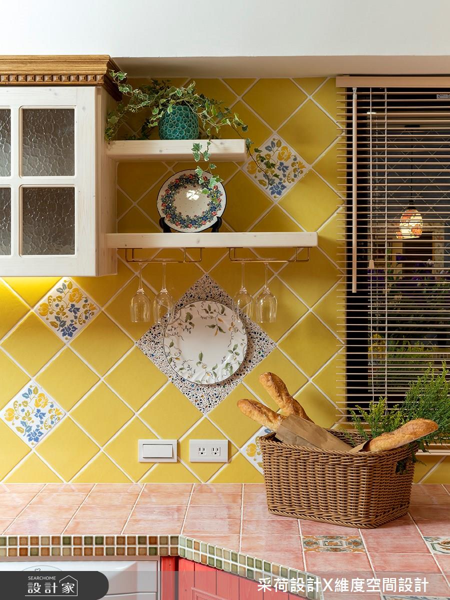 45坪老屋(16~30年)＿鄉村風廚房案例圖片＿采荷設計X維度空間設計＿采荷X維度_19之16