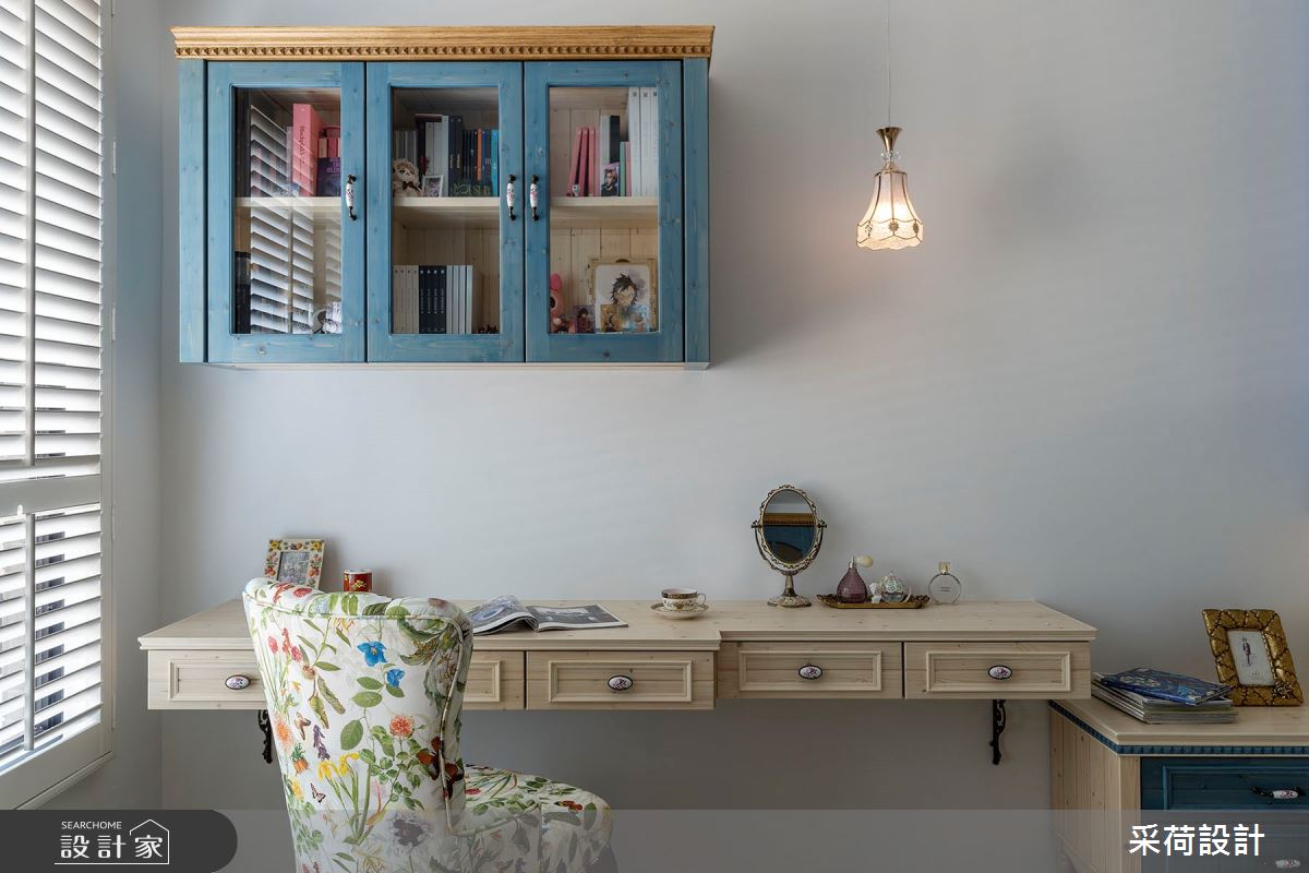 114坪中古屋(5~15年)＿鄉村風臥室案例圖片＿采荷設計X維度空間設計＿采荷X維度_20之39
