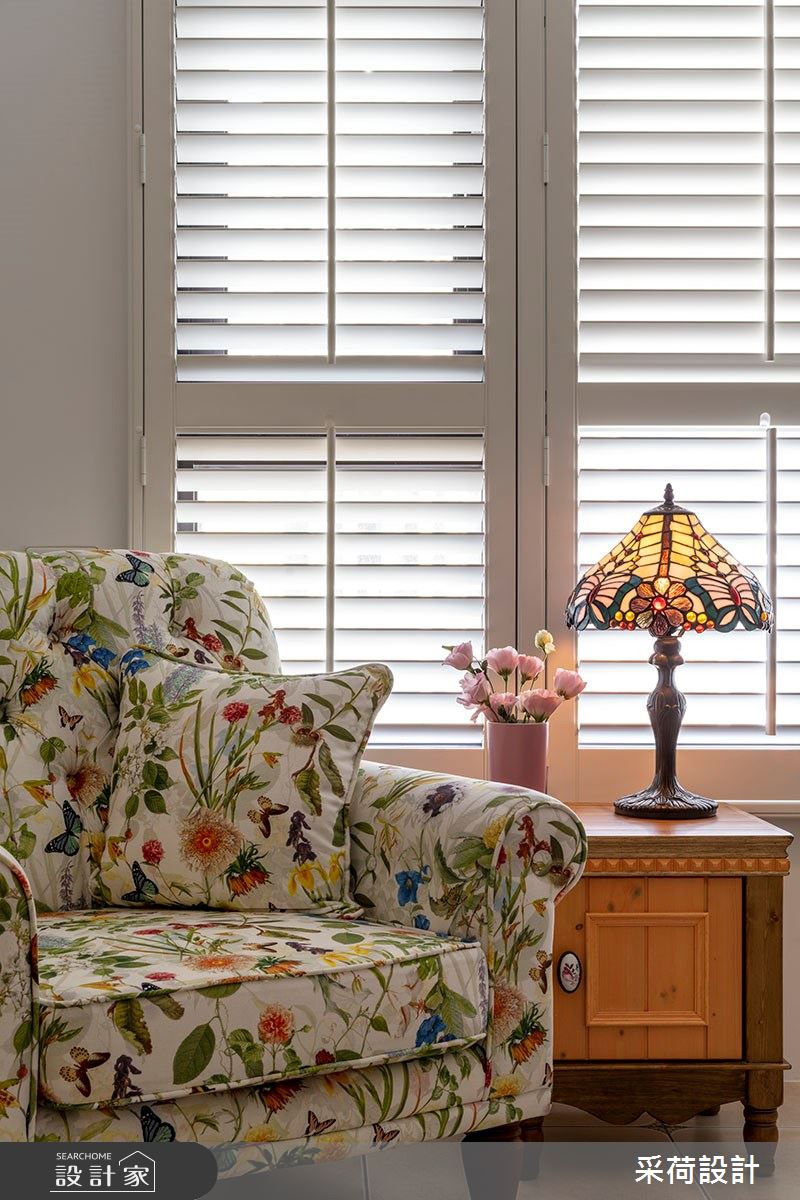 114坪中古屋(5~15年)＿鄉村風臥室案例圖片＿采荷設計X維度空間設計＿采荷X維度_20之41