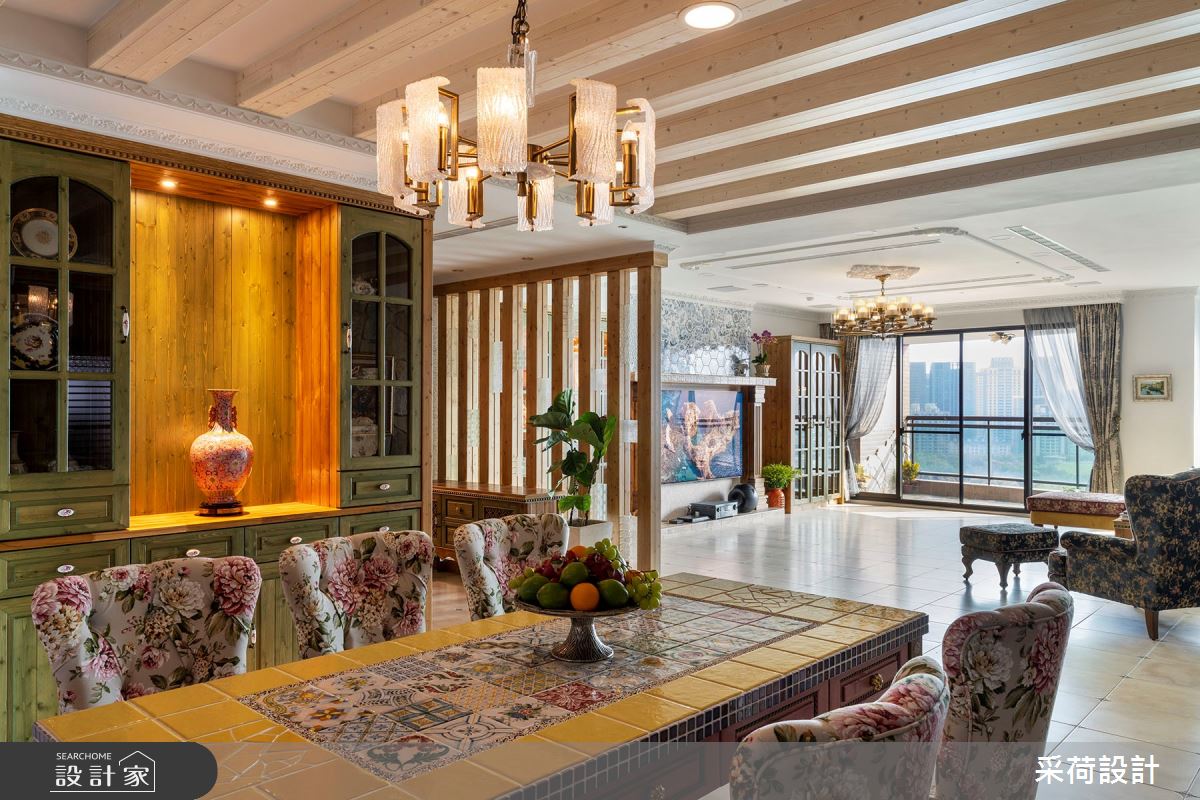 114坪中古屋(5~15年)＿鄉村風餐廳案例圖片＿采荷設計X維度空間設計＿采荷X維度_20之15