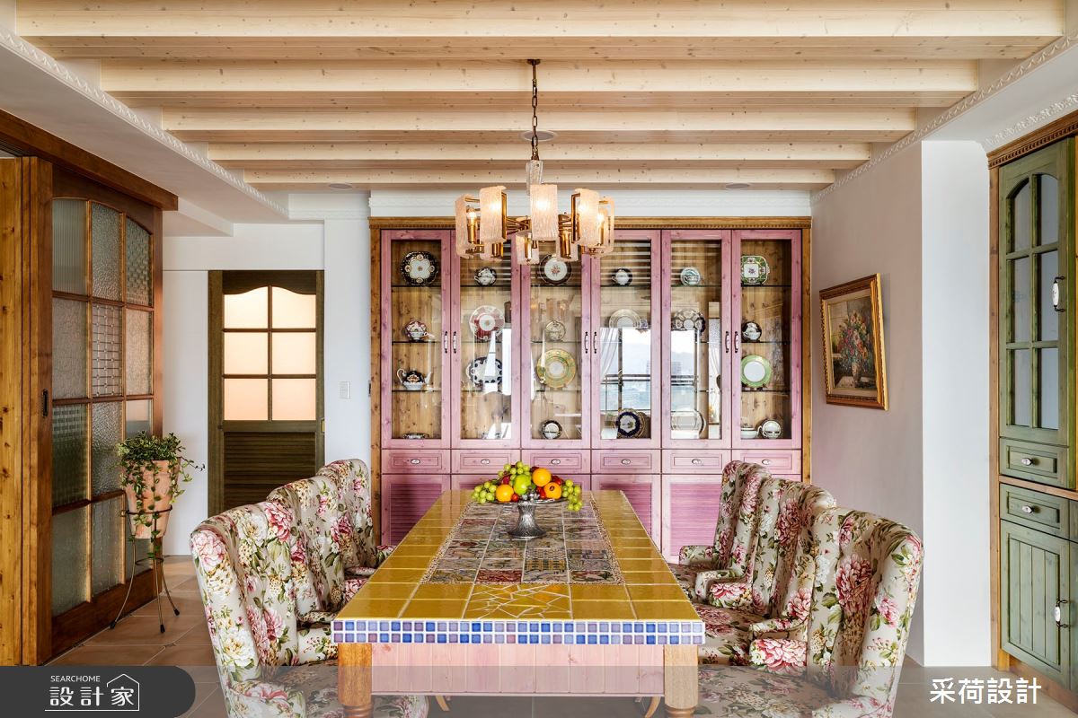 114坪中古屋(5~15年)＿鄉村風餐廳案例圖片＿采荷設計X維度空間設計＿采荷X維度_20之13