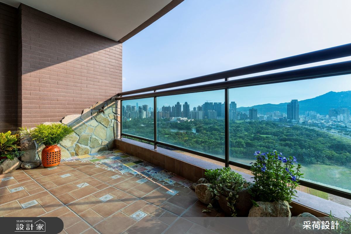 114坪中古屋(5~15年)＿鄉村風陽台案例圖片＿采荷設計X維度空間設計＿采荷X維度_20之62