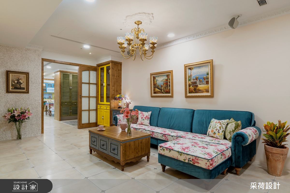 114坪中古屋(5~15年)＿鄉村風多功能室案例圖片＿采荷設計X維度空間設計＿采荷X維度_20之28